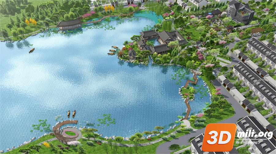 Outdoor Building Skp Files